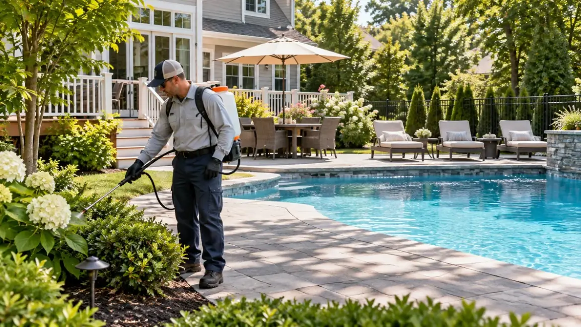Mosquito Control Around Pools and Patios in Connecticut: A Homeowner’s Guide to High-Use Outdoor Spaces